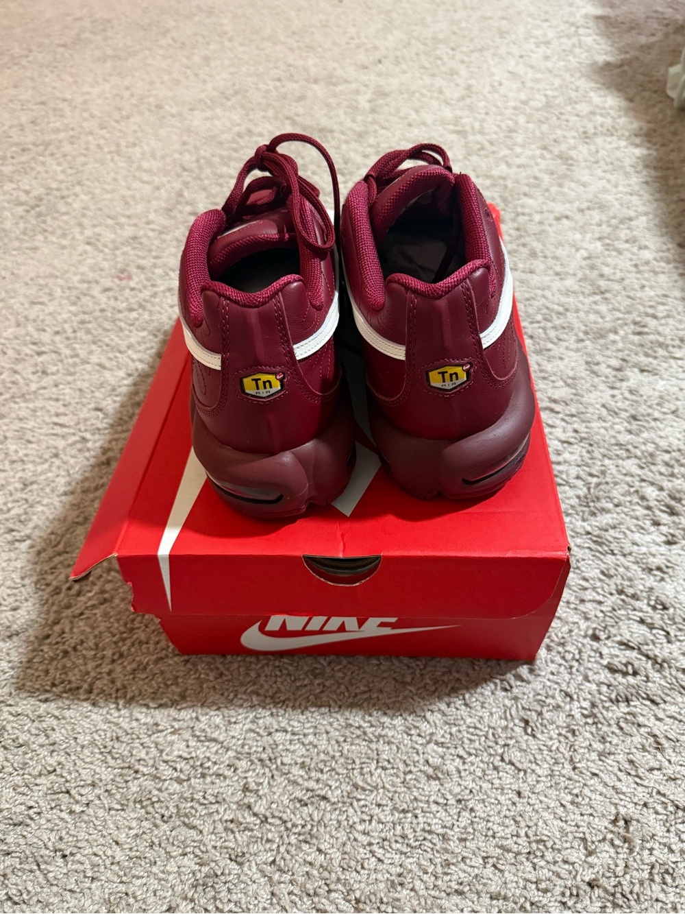 Nike Air Max Plus Team Red - Picture 2 of 7